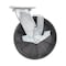 Vestil Glass Filled Nylon Swivel With Brake Caster 8 In. Diameter x 2 In. Width 1250 lb Black CST-VE-8X2GFN-SWB - alternate 5